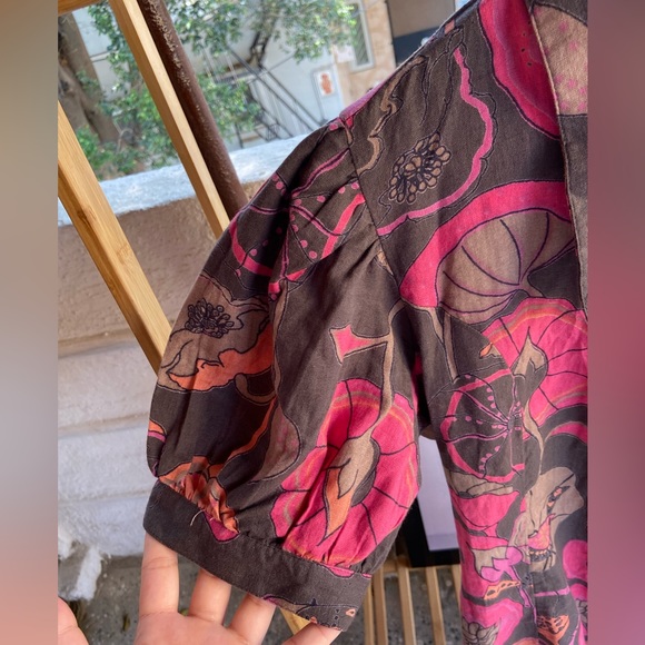 Floral Cotton Dress. Size- L - Picture 7 of 10